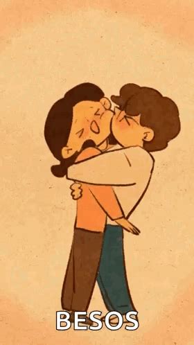 Besos Romanticos GIFs .
